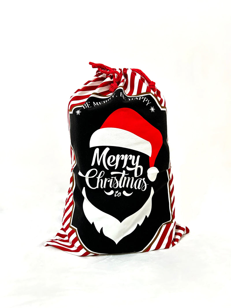 Be merry, be happy Christmas gift bag