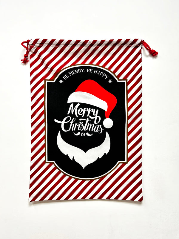 Be merry, be happy Christmas gift bag