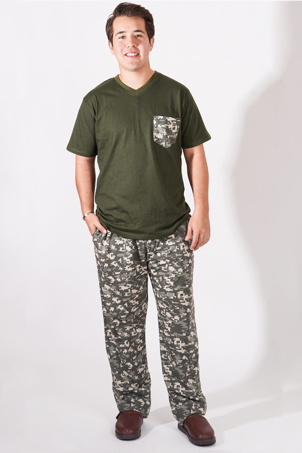 Pijama Conjunto Militar para Caballero